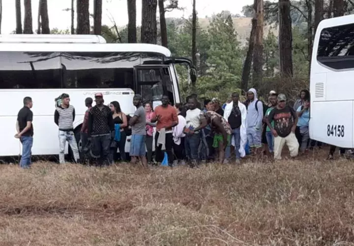No hay un número de los cubanos trasladados al albergue, ya que este dato lo maneja el Servicio Nacional de Migración  quien deberá definir el estatus de los ilegales que ingresaron por Colombia. Foto/José Vásquez