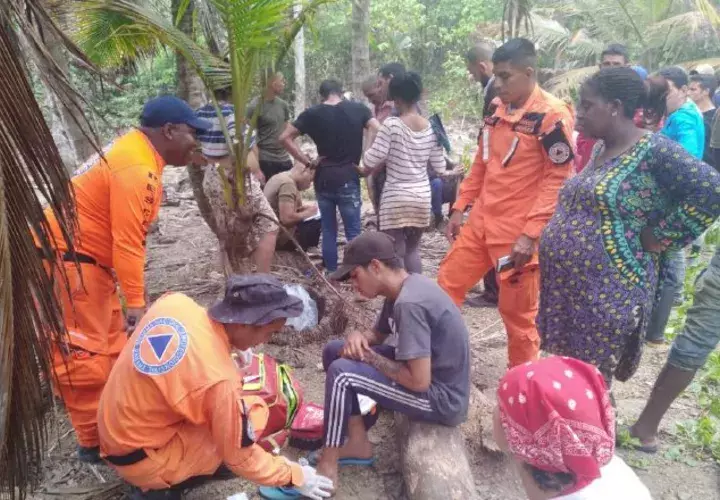 Todos están recibiendo atención médica y hasta comida. Foto: Cortesía