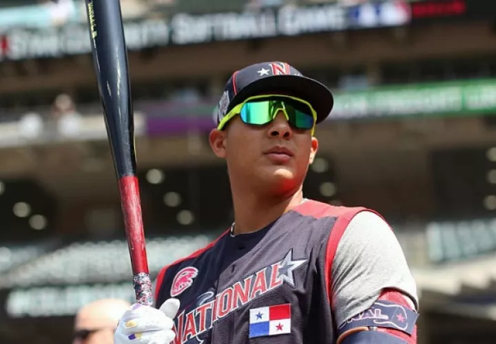Miguel Amaya durante el partido.