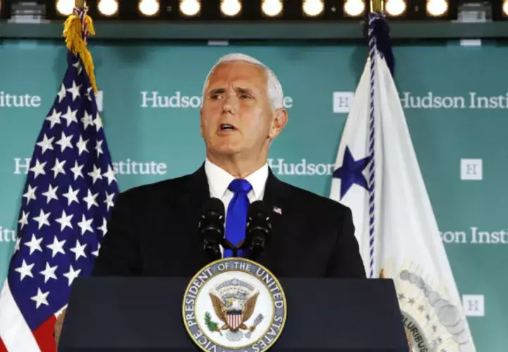 Mike Pence, Vicepresidente de Estados Unidos. 