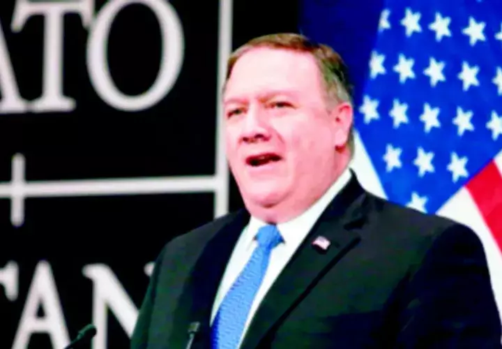 Secretario de Estado de Donald Trump, Mike Pompeo. 