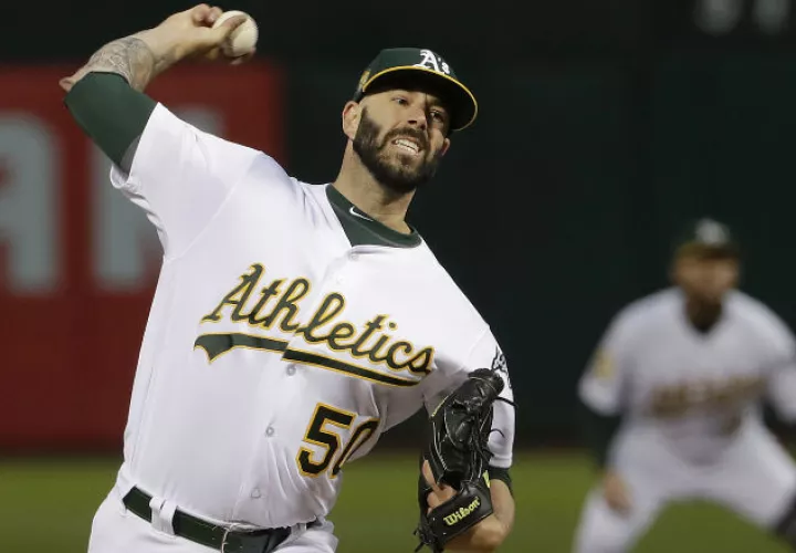 Mike Fiers tuvo una foja de 5-2 y una efectividad de 3.74 en 10 salidas. Foto AP