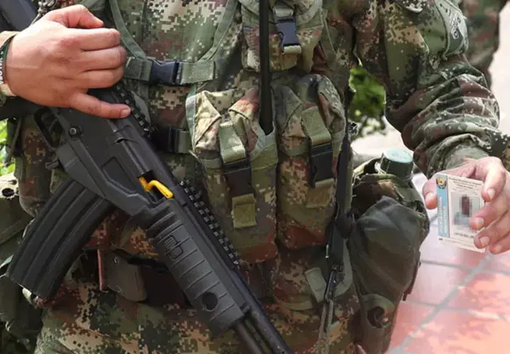 En el departamento de La Guajira (norte) la cifra de uniformados ha llegado a por lo menos 30, mientras que en el resto de la región caribeña se han presentado 23 militares hasta el momento. FOTO/EFE