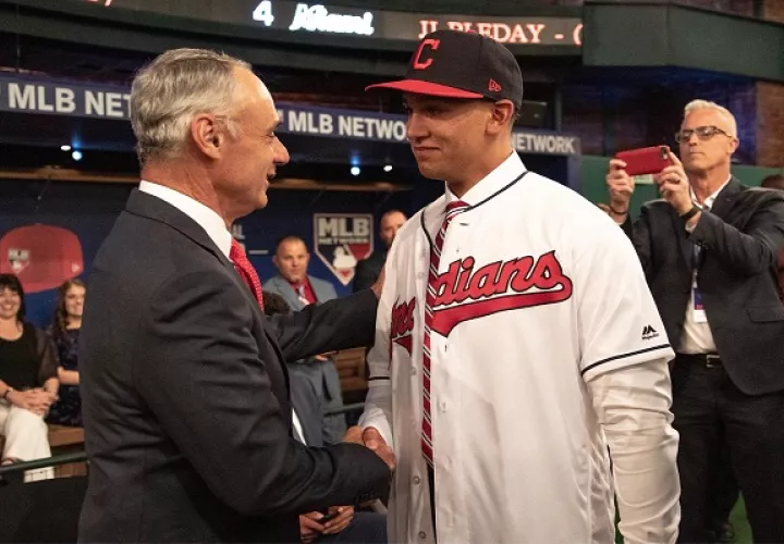 Daniel Espino era uno de los más cotizados del draft.