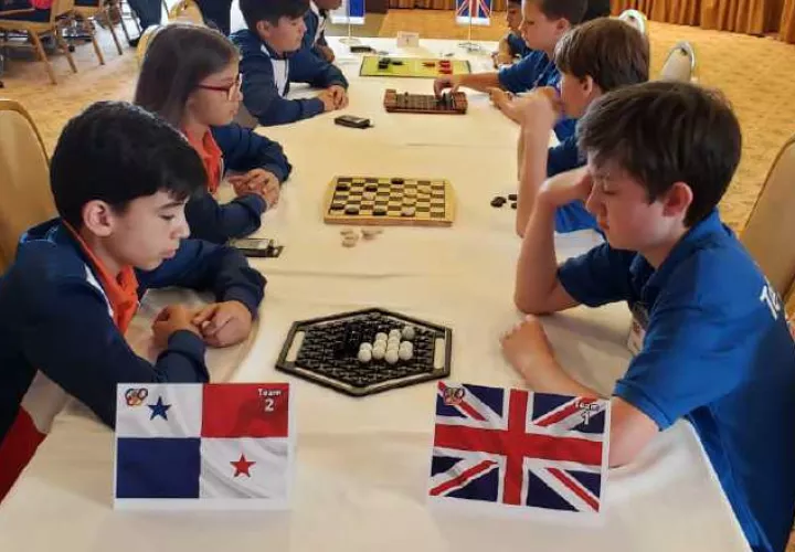 Los chicos en la competencia. Foto: Cortesía