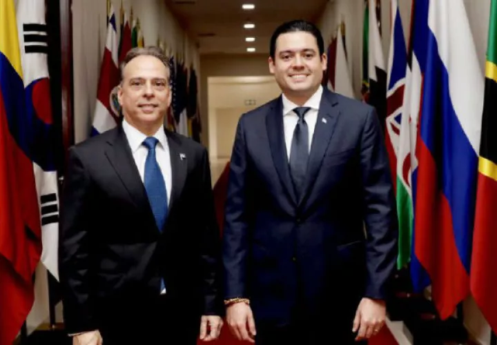 Ministro designado, Alejandro Ferrer, y vicepresidente José Carrizo Foto: José Gabriel Carrizo