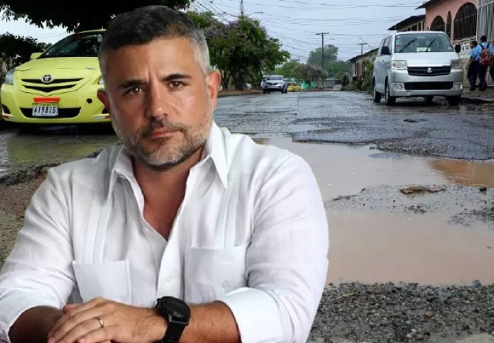 Ministro Rafael Sabonge: "Los huecos sí existen y están en todas partes". Foto de Panamá América