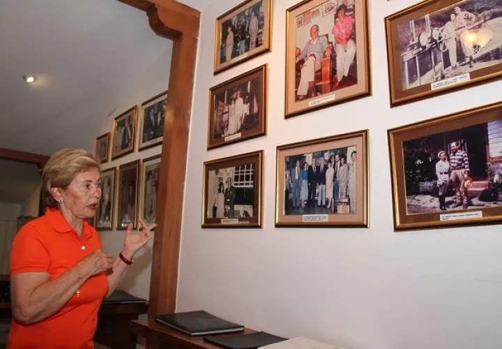 Expresidenta Mireya Moscoso. 