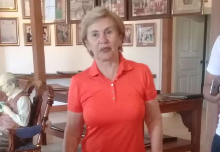 Mireya Moscoso, expresidente de Panamá. Foto: Lissette Zorrilla
