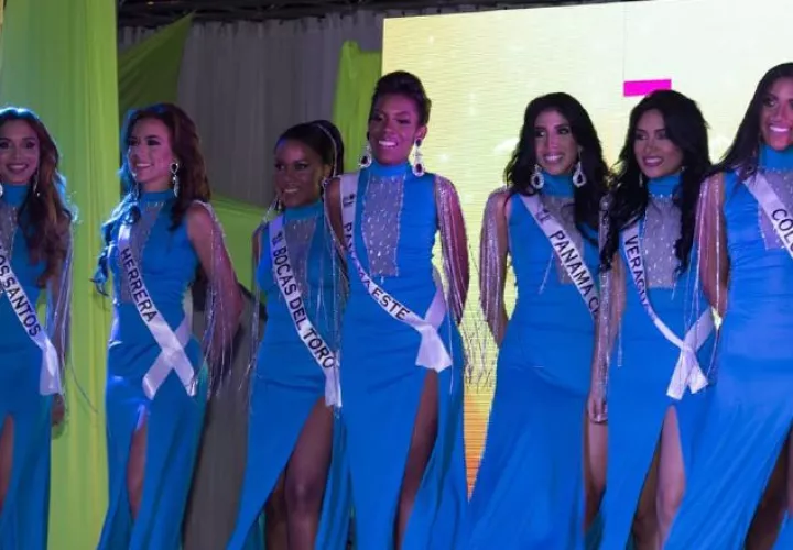 Algunas de las finalistas. 