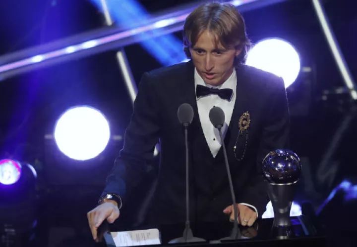 Luka Modric. Foto:AP