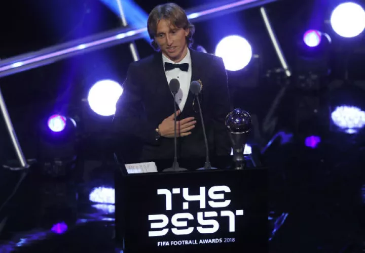 Luka Modric. Foto:AP