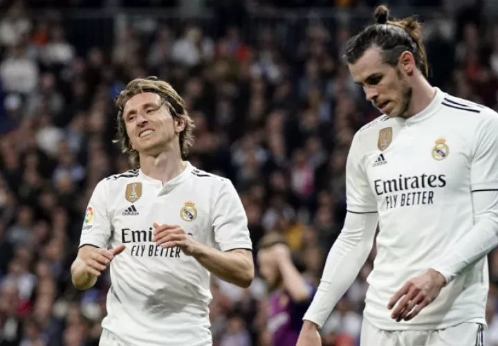 Luka Modric  junto a Gareth Bale Foto AP