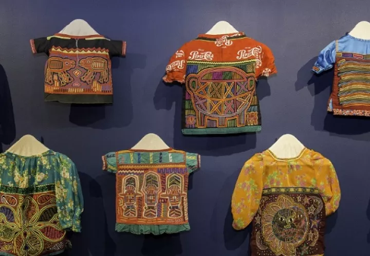 El arte de las molas se transmite de generación en generación. Cortesía