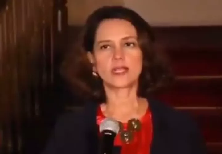 Ministra del Interior de Colombia  Nancy Patricia Gutiérrez.