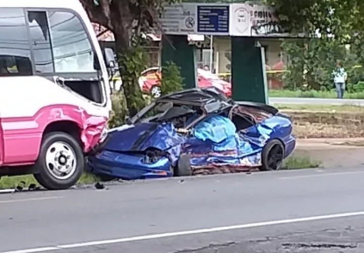 Según las estadísticas del Tránsito y Transporte Terrestres de la Policía Nacional van 24 muertos por accidente de tránsito en Chiriquí en lo que va del año 2019.