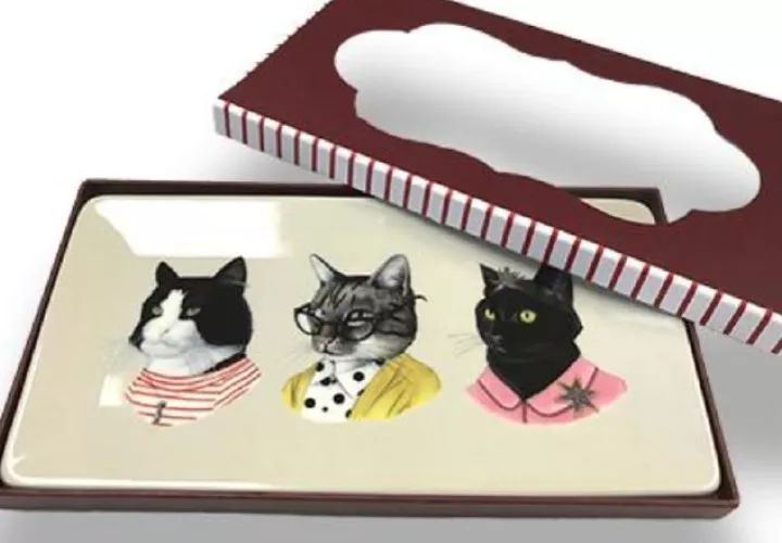 Esta preciosidad la apreciaría alguien que ame los gatos. Cortesía.