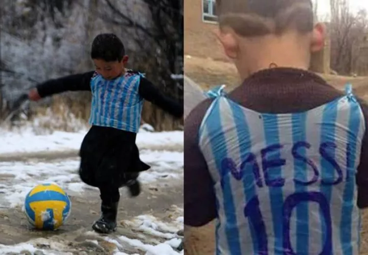 Murtaza y la foto que lo hizo famoso