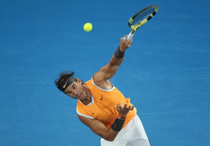 Nadal espera por su rival.