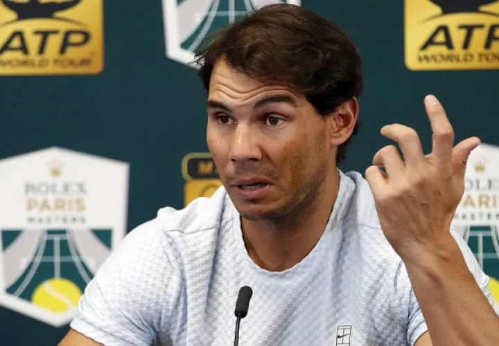 Nadal lamentó su baja.