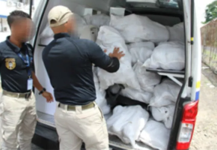 Unos 148 sacos de ñame fueron retenidos en Merca Panamá por supuesto contrabando.