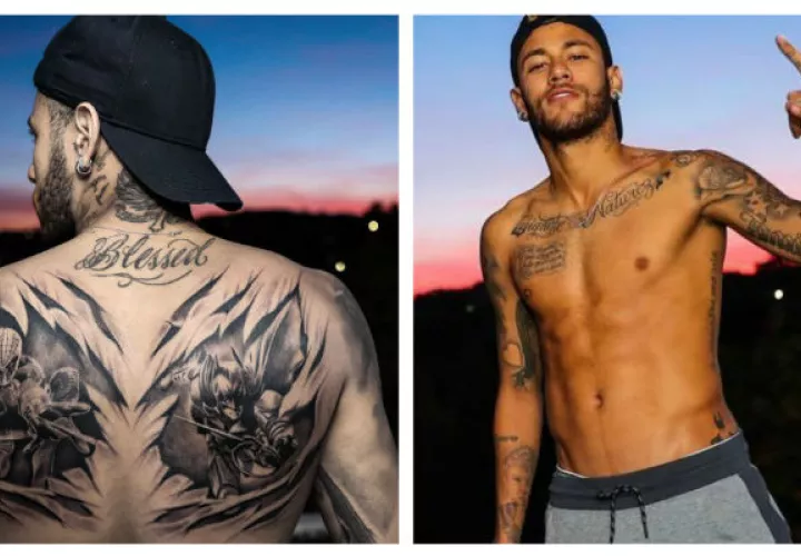 Su tatuador Thieres Paim viajó hasta París y es parte de "Nautica Tattoo", uno de los estudios de tatuajes más grandes de Brasil.