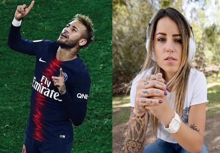 Neymar no esconde su nuevo romance.