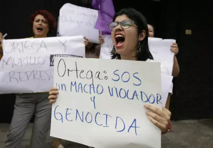La protesta se da en medio de una crisis sociopolítica. Foto: EFE.