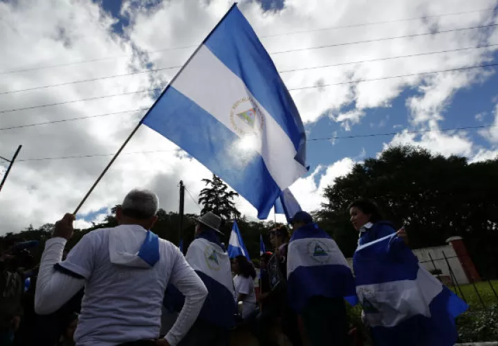 La Policía de Nicaragua decidió este viernes "no autorizar" esa movilización pública bajo el argumento que la Unidad Nacional Azul y Blanco no tiene personalidad jurídica.