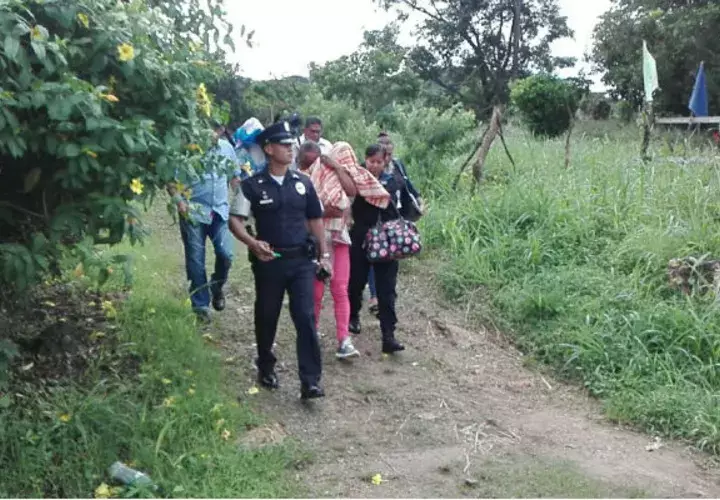 La mujer fue remitida al Juzgado de Niñez y Adolescencia para una investigación.