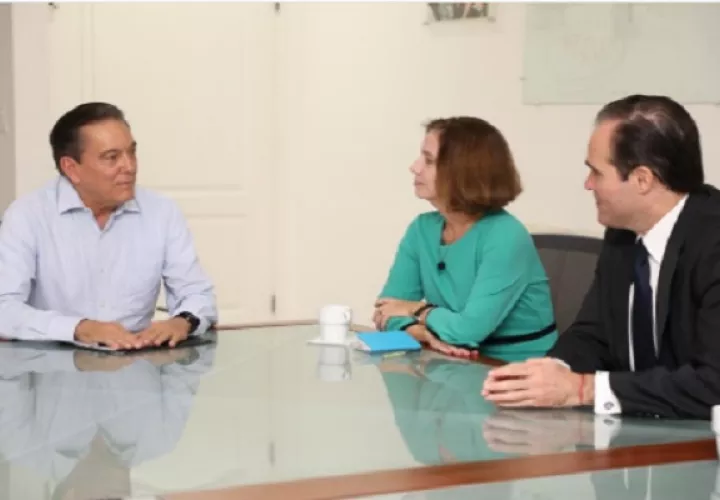 Laurentino Cortizo se reúne con funcionario del Gobierno de Estados Unidos. 