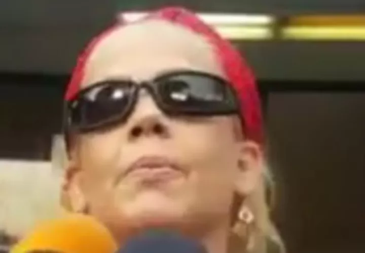 Niurka Marcos habla con los medios.  Foto: Instagram