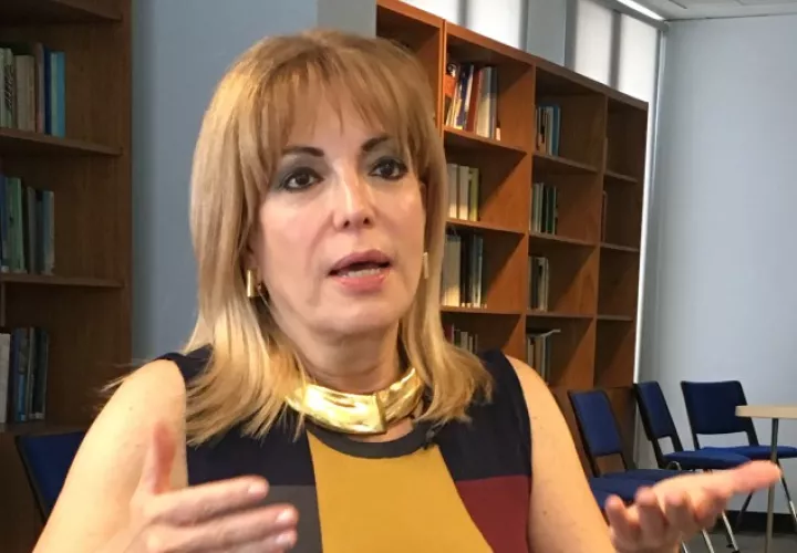  Nivia Rossana Castrellón, presidenta de la Junta Nacional de Escrutinio (JNE) 2019. Foto de Juan Carlos Lamboglia