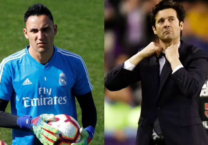 Keylor Navas se vio afectado por la llegada de Solari.
