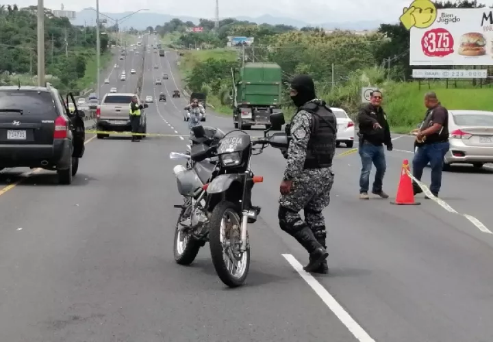 Este fin de semana hubo varios hechos de sangre en el sector de Panamá Oeste. Foto/Eric Montenegro 