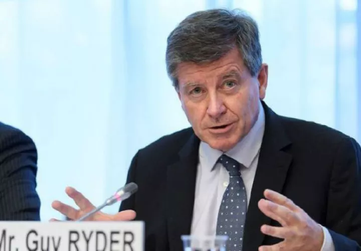 Guy Ryder, director general de la Organización Internacional del Trabajo.  Foto:EFE