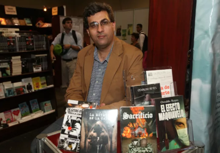 Osvaldo Reyes, autor de novela negra. Foto: Archivo
