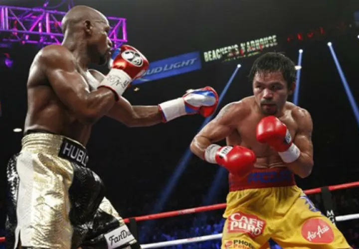Floyd y Pacquiao se midieron el 2 de mayo de 2015.
