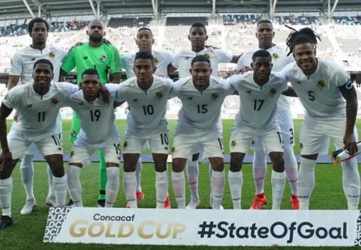 Selección panameña que se estrenó en la Copa Oro Foto Fepafut