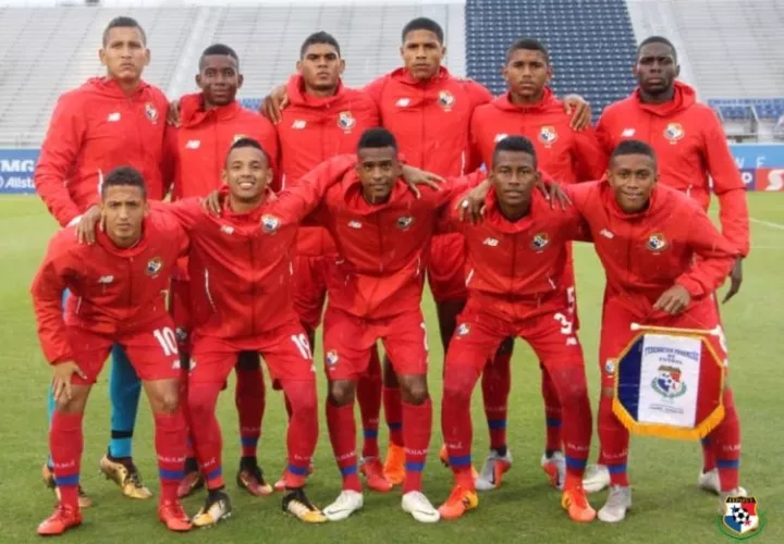 Selección sub20 de Panamá. Foto Fepafut