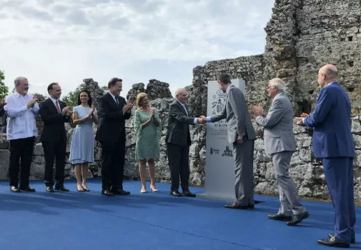 Rey de España en Panamá. Foto/Cortesía