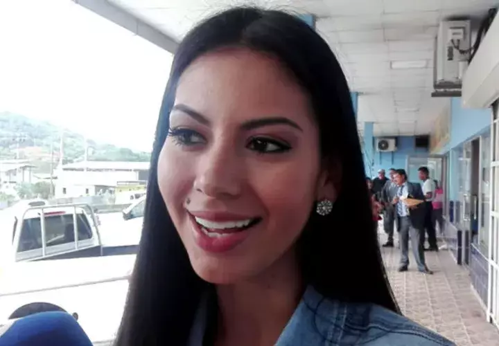 La Señorita Panamá, Rosa Montezuma, espera recuperar algo del equipo sustraído.