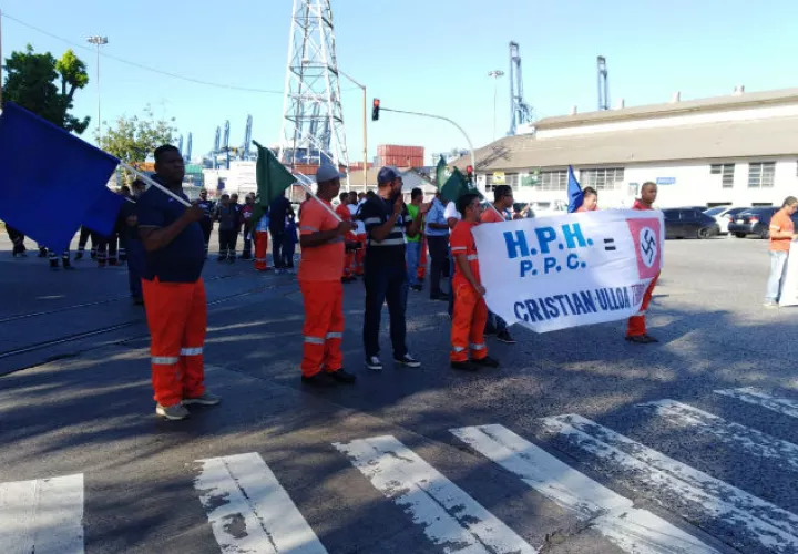 La huelga de los trabajadores portuarios se realizó del 17 al 29 de julio. Foto/Archivo