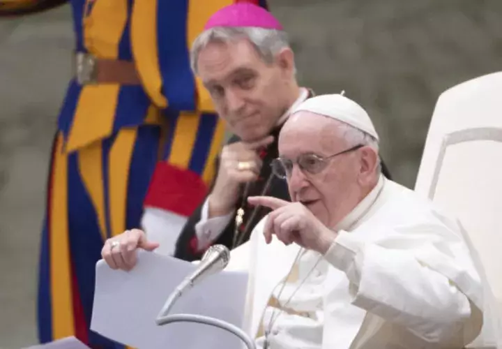 El papa Francisco hizo una remembranza de su experiencia en la JMJ en Panamá. FOTO/EFE