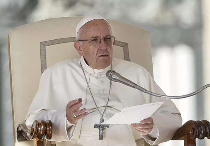 El papa expresó sus tristeza por la muerte de padre e hija migrantes. Foto: Archivo/Ilustrativa. 