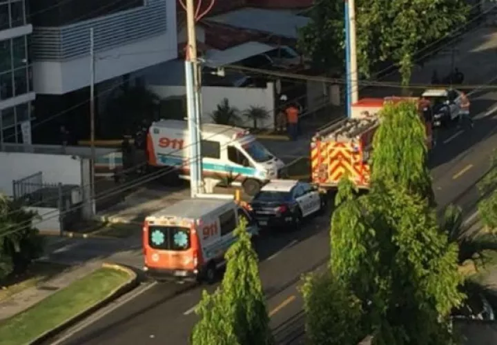 Edificio Priority Express, ubicado en la Vía Ernesto T Lefreve en la Ciudad de Panamá. 