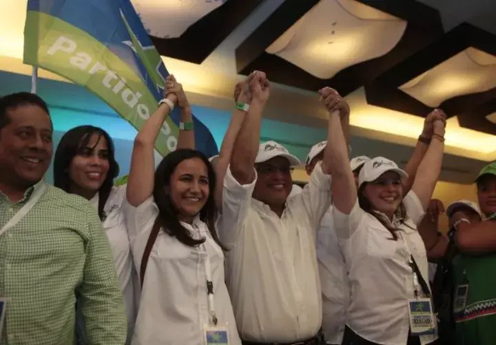 La facción joven del Partido Popular impulsó el apoyo a José Blandón Figueroa. /Foto Víctor Arosemena