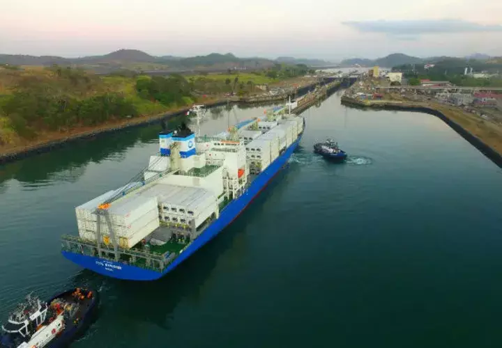 El tráfico en el Canal de Panamá se ha mantenido constante. Foto: Cortesía