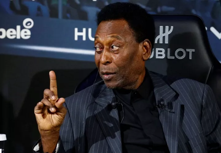 Pelé agradeció los mensajes de apoyo.