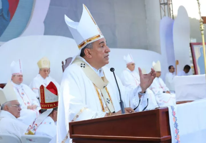 "Estamos esperando la primavera juvenil", José Domingo Ulloa en misa de apertura de la JMJ. Foto: Arquidiócesis de Panamá.